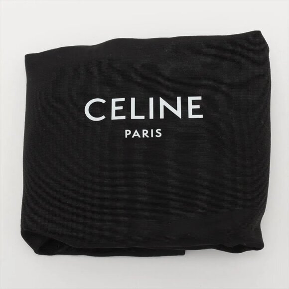 Celine Triomphe Teen Leather Shoulder Bag – Black - Picture 9 of 9